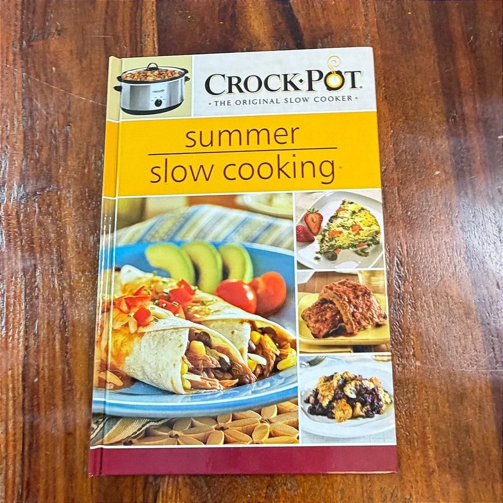 Summer Recipe Book Lot Jello Cool Whip Dole Crock-Pot Ortega Hardcover 4 Books